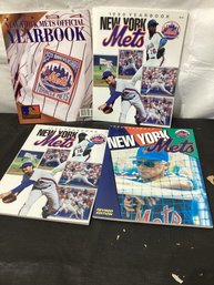 1990's  New York Mets Official Yearbooks
