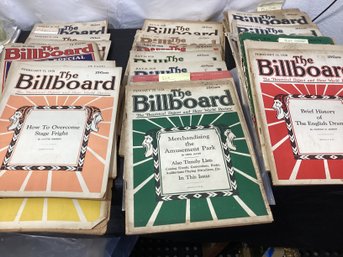 30 Billboard Magazines  1928