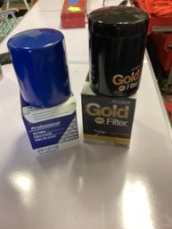 2 Oil Filters ACdelco & Napa