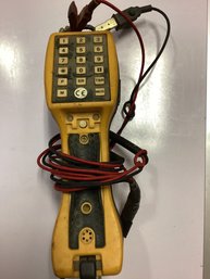 Vintage Aines Model 540 Lineman's Test Phone With Piercing Pin Clips