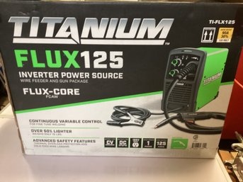 Titanium Easy-Flux 125 Amp Welder 120V (TI-FLX125)