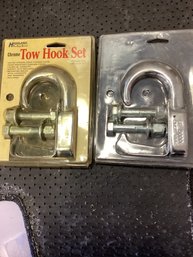 2 Tow Hook Sets