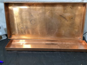 Copper Tray With Insert