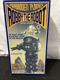 Forbidden Planet Robby The Robot Masudaya Talking Figure Original Box
