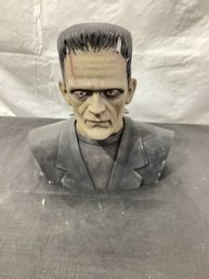 Frankenstein  Bust Signed And Dated