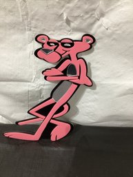 Pink Panther Plastic And Mirror Wall Dcor