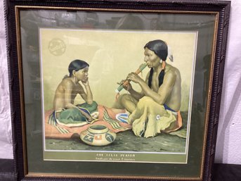The Flute Player Indian-detour Country Print