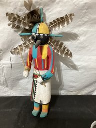 Hopi Wupamo Kachina Wood Doll