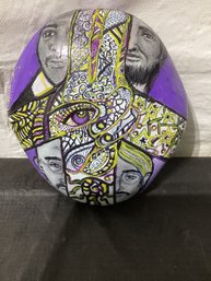 Interesting Hand Painted Rock