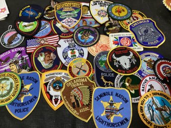Native American Police Patches