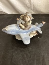 Lladro 5697 Over The Clouds Retired