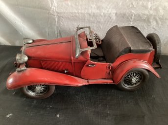 Tin Plated Car Model