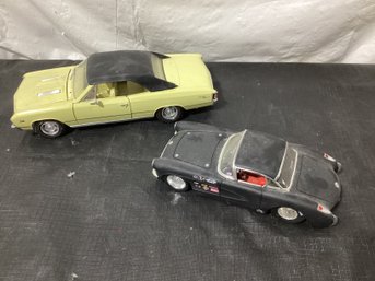 Ertl 1967 Chevelle Diecast & Jada 57  Corvette1:24 Diecast