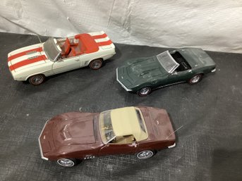 3 Danbury Mint Diecast Cars