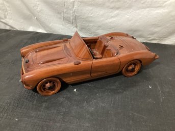 1957 Corvette Convertible Mahogany Wood