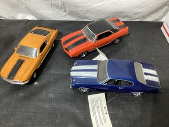 3 Franklin Mint Diecast  See Below