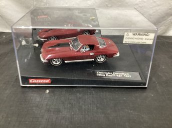 1:32 Carrera 1967 Chevrolet Corvette Sting Ray 427 Red Boxed Slot Car