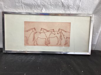 Pearl Abrams Titled Illusion Print Signed In Pencil Numbered 2/200