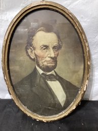 Vintage Abraham Lincoln Print