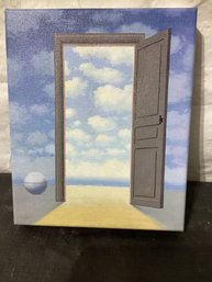 Renee Magritte Oil On Canvas Titled The Improvement
