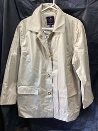 Issac Mizrahi Live Tan Rain Jacket