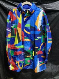 Lauren Ralph Lauren Colorful Rain Jacket