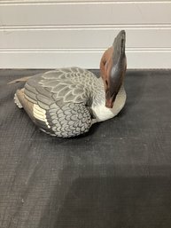 Gosset Common Merganser With Chick Canada Signed