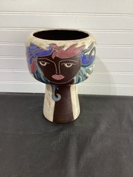 Mara Pottery Mexico  Planter Signed And Numbered 251/500