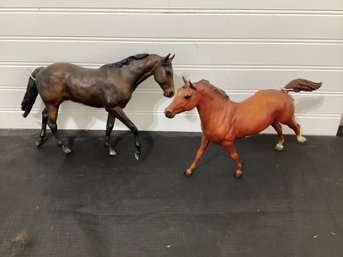 2 Breyer Horses