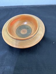 Hand Turned Wood Bowl Signed Don Dailey  2016