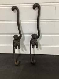 Cast Iron Monkey Hooks 2