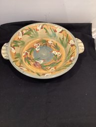 Ceramic Pottery Serving Bowl