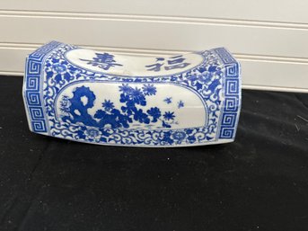 1950s Japanese Porcelain Pillow Or Head Rest