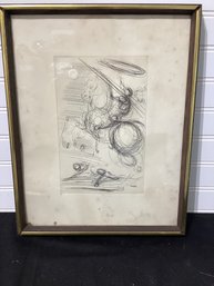 'DON QUIXOTE' SALVADOR DALI (1904-1989 W/COA