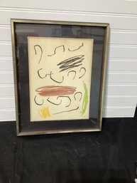 Miro Original Lithograph Titled Composition