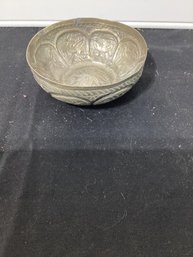 Repousse Silver  Small Bowl