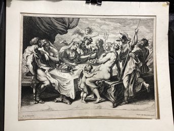 Print Titled Judgement Of Paris