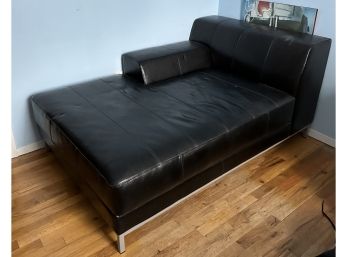 Black Chaise Lounge