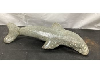 Edmore Chijumani Butter Jade Shark Sculpture Carving