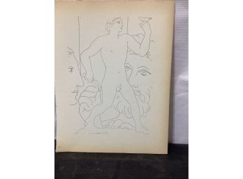 Picasso Vollard Book Plate Etching  Abrams 1956  No 70