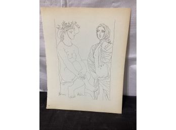 Picasso Vollard Book Plate Etching  Abrams 1956  No 79