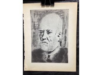 Picasso Vollard Book Plate Etching  Abrams 1956  No. 98