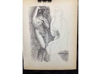 Picasso Vollard Book Plate Etching  Abrams 1956  No. 6