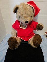 The Rushton Company Stuffed Teddy Bear Santa