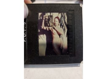 Vintage Nude Glass Slide