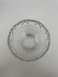 Tiffany Cut Crystal Round Bowl