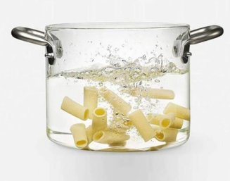 Museum Of Modern ART MOMA Heat-resistant Glass Clear Pot / Sauce Pan