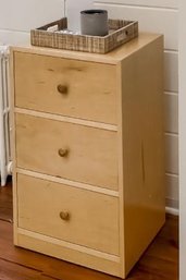 Natural Oak 3 Drawer Chest