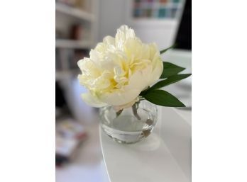 Diane James Faux Peony Bud Vase