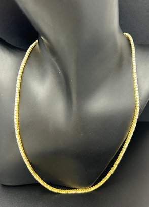 Necklace Yellow 2mm 20 Inches